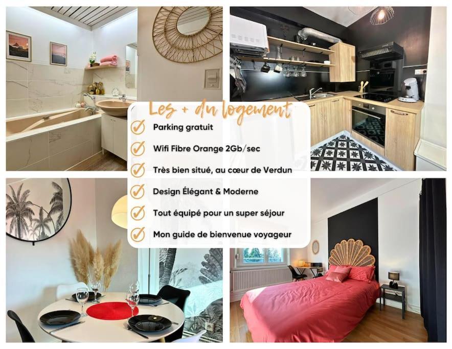 Ferienwohnung La Vue Sur La Digue Verdun Exterior foto